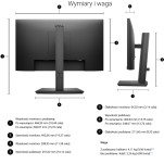 Monitor Dell Pro 22 E2225HSM (210-BRDT) - 8