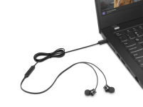 Przewodowe słuchawki douszne Lenovo USB-C (4XD1J77351) - 2