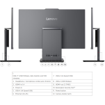 Lenovo AiO ThinkCentre neo 50a 24 Gen 6 (13QH000GPB) - 9
