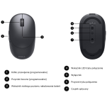 Kompaktowa mysz Dell Pro 7 - MS746 (570-BBMG) - 6