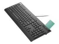 Klawiatura Lenovo przewodowa Smartcard Wired Keyboard II US z symbolem euro (4Y41B69357) - 4