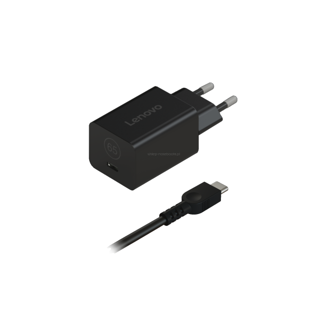 Zasilacz Lenovo GaN Nano 65W USB-C (40AWGN65EU)