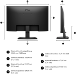 Monitor Dell 24 - SE2426H (210-BVCB) - 7
