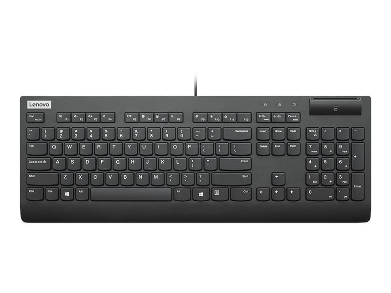 Klawiatura Lenovo przewodowa Smartcard Wired Keyboard II US z symbolem euro (4Y41B69357)