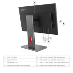 Monitor Lenovo ThinkVision P24q-40 (64B2GAT1EU) - 8