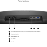 Monitor Dell Pro 24 E2425HM z 5 letnią gwarancją (210-BRDN/5Y) - 7