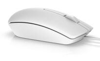 DELL mysz przewodowa MS116 biała (570-AAIP) - 3